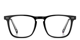 Tommy Hilfiger Square Eyeglasses in Black – Product Photo 1