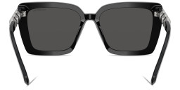 Swarovski Crystal-Embellished Square Sunglasses in Black – Product Photo 4