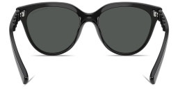 Armani Exchange Logo-Print Round Sunglasses in Grey – Product Photo 4