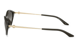 Shop Armani Exchange A|X Logo Irregular Sunglasses in Opal Dark Grey online.