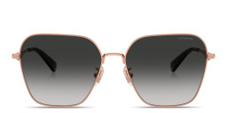 Coach C'Motif Irregular Sunglasses in Rose Gold – Product Photo 1
