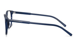 Dolce & Gabbana Logo Lettering Square Eyeglasses in Blue – Product Photo 3