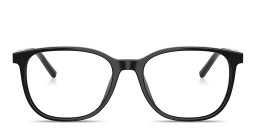 Dolce & Gabbana Logo Lettering Square Eyeglasses in Black – Product Photo 2