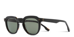 Shop Woodys Rocco Round Sunglasses in Black online.