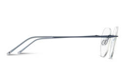 Modo Unisex Rimless Panthos Eyeglasses in Grey – Product Photo 3