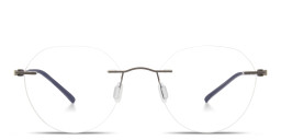 Shop Modo Unisex Rimless Panthos Eyeglasses in Gunmetal online.