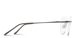 Modo Unisex Rimless Panthos Eyeglasses in Gunmetal – Product Photo 3