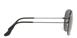 Ray-Ban Unisex Pilot Sunglasses in Metal in Black – Product Photo 4