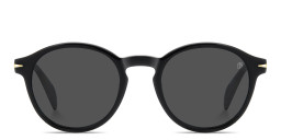 Shop DAVID BECKHAM Talisman Panthos Sunglasses in Black online.