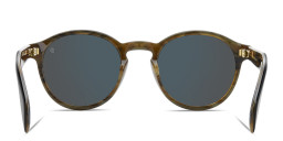 Shop DAVID BECKHAM Talisman Panthos Sunglasses in Black online.