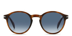 Shop DAVID BECKHAM Talisman Panthos Sunglasses in Brown Havana online.