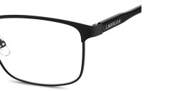 Shop Carrera Logo Signature Rectangle Eyeglasses in Black online.