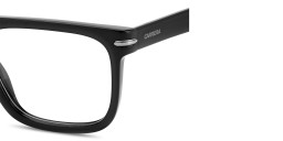 Shop Carrera Logo Lettering Square Eyeglasses in Black online.