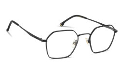 Carrera Engraved Logo Irregular Eyeglasses in Black – Product Photo 3