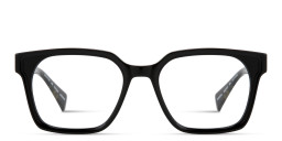 Shop ALL SAINTS Kendal Unisex Square Eyeglasses in Black online.