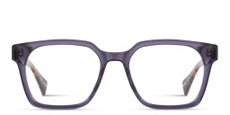 Shop ALL SAINTS Kendal Unisex Square Eyeglasses in Blue online.
