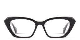 Shop ALL SAINTS Bonnie Unisex Cat-Eye Eyeglasses in Black online.