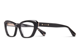 Shop ALL SAINTS Bonnie Unisex Cat-Eye Eyeglasses in Black online.