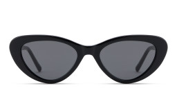 TRICE Delilah Cat-Eye Sunglasses in Black – Product Photo 1