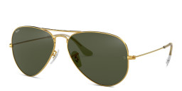 Ray-Ban Pilot Classic Sunglasses in Gold – Product Photo 3