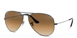 Ray-Ban Unisex Pilot Sunglasses in Gunmetal – Product Photo 3