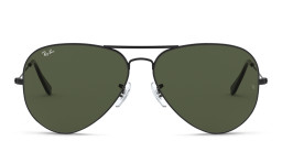Ray-Ban Aviator Large Metal II Unisex Sunglasses in Black – Product Photo 1