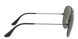 Ray-Ban Aviator Large Metal II Unisex Sunglasses in Black – Product Photo 3