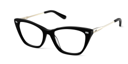 Pair Eyewear The Wanda Eyeglasses in Black Gold – Product Photo 2