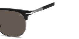 DAVID BECKHAM Talisman Rectangle Sunglasses in Black Dark Ruthenium – Product Photo 4