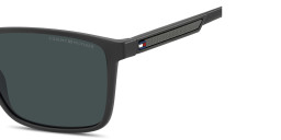 Tommy Hilfiger Logo Rectangle Sunglasses in Grey – Product Photo 4