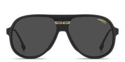 Carrera Logo Signature Pilot Sunglasses in Black – Product Photo 1