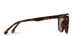 Shop Carrera Logo Signature Unisex Rectangle Sunglasses in Havana online.