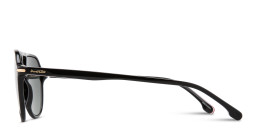Shop Carrera Logo Signature Pilot Sunglasses in Black online.