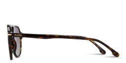 Shop Carrera Logo Signature Pilot Sunglasses in Havana online.