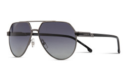 Shop Carrera Logo Signature Pilot Sunglasses in Dark Ruthenium online.
