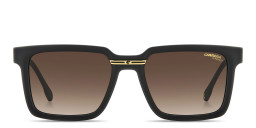 Shop Carrera Victory C Rectangle Sunglasses in Black/Brown online.