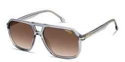 Shop Carrera Logo Lettering Rectangle Sunglasses in Grey online.