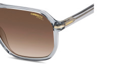 Shop Carrera Logo Lettering Rectangle Sunglasses in Grey online.
