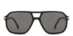 Shop Carrera Special Edition Rectangle Sunglasses in Shiny Black online.