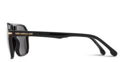 Shop Carrera Special Edition Rectangle Sunglasses in Shiny Black online.