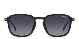 Shop Carrera Logo Lettering Unisex Square Sunglasses in Black online.