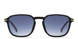 Shop Carrera Logo Lettering Unisex Square Sunglasses in Black online.