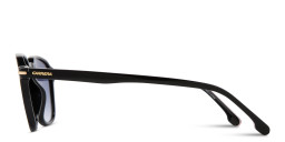Shop Carrera Logo Lettering Unisex Square Sunglasses in Black online.