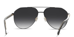 Hugo Boss Logo Lettering Pilot Sunglasses in Brown Palladium – Product Photo 4