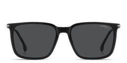 Shop Carrera Clip-On Rectangle Eyeglasses in Black online.