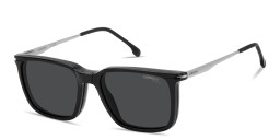Shop Carrera Clip-On Rectangle Eyeglasses in Black online.