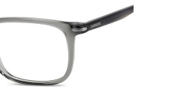 Shop Carrera Logo Print Rectangle Eyeglasses in Brown online.