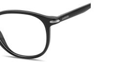 Shop Carrera Logo Print Panthos Eyeglasses in Black online.