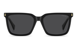 Polaroid Clip-On Unisex Rectangle Eyeglasses in Black – Product Photo 1