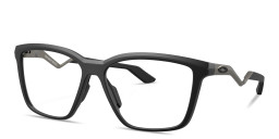 Shop Oakley Enigma Mass Unisex Square Eyeglasses in Black online.